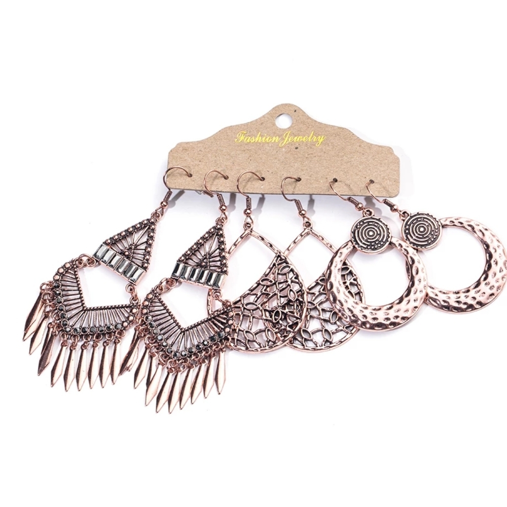 Boho Rose Golden 3pcs Set
